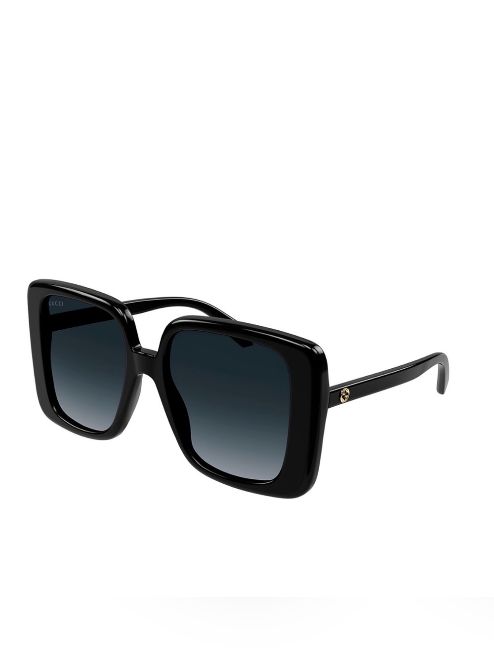 Gucci '80s Monocolor Butterfly Oversized Sunglasses,
55mm
